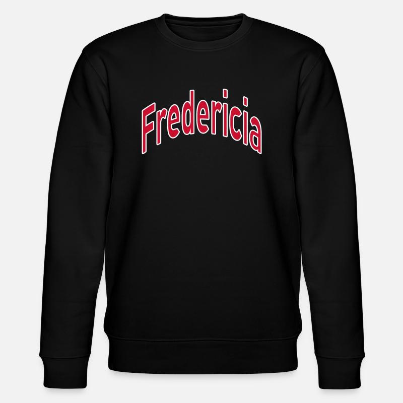 Fredericia - Stanley/Stella Unisex Bio-Sweatshirt CHANGER  - Schwarz