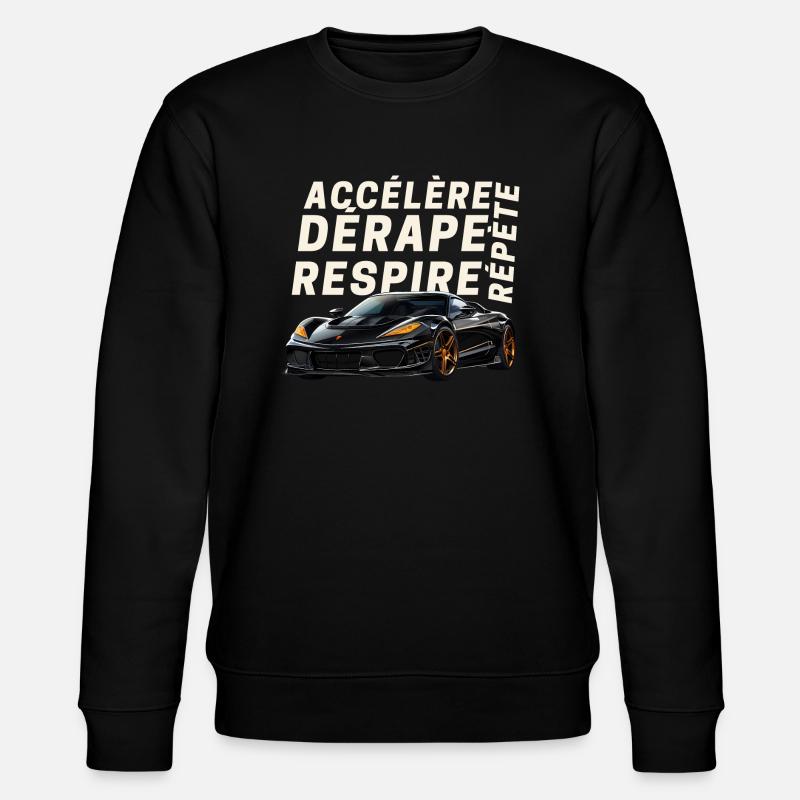 Accélérer - Sweat bio CHANGER Stanley/Stella Unisexe - noir