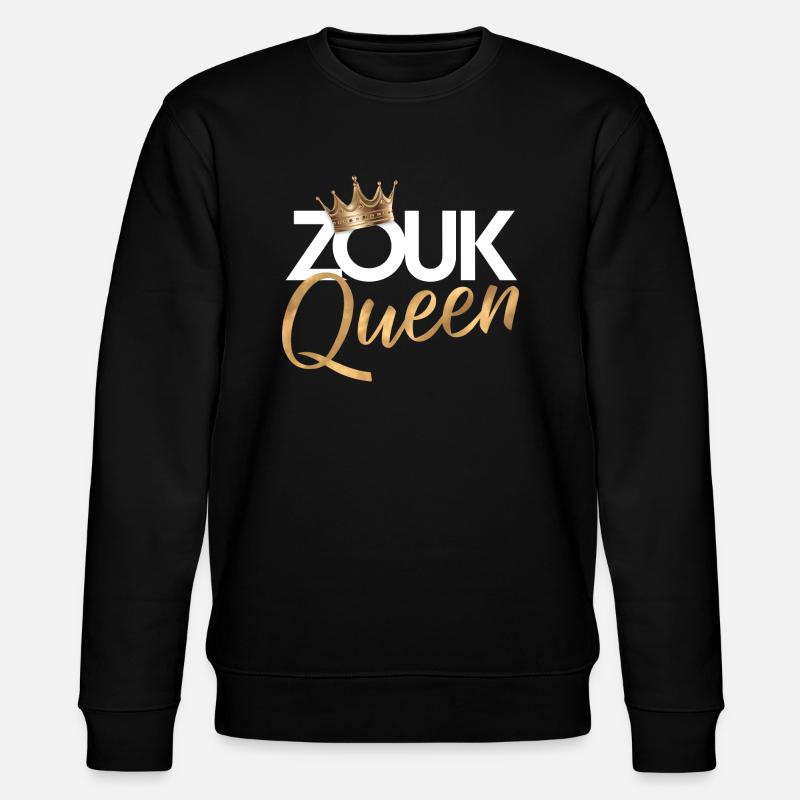 Zouk Dance Gift - Stanley/Stella CHANGER Unisex Organic Sweatshirt - black