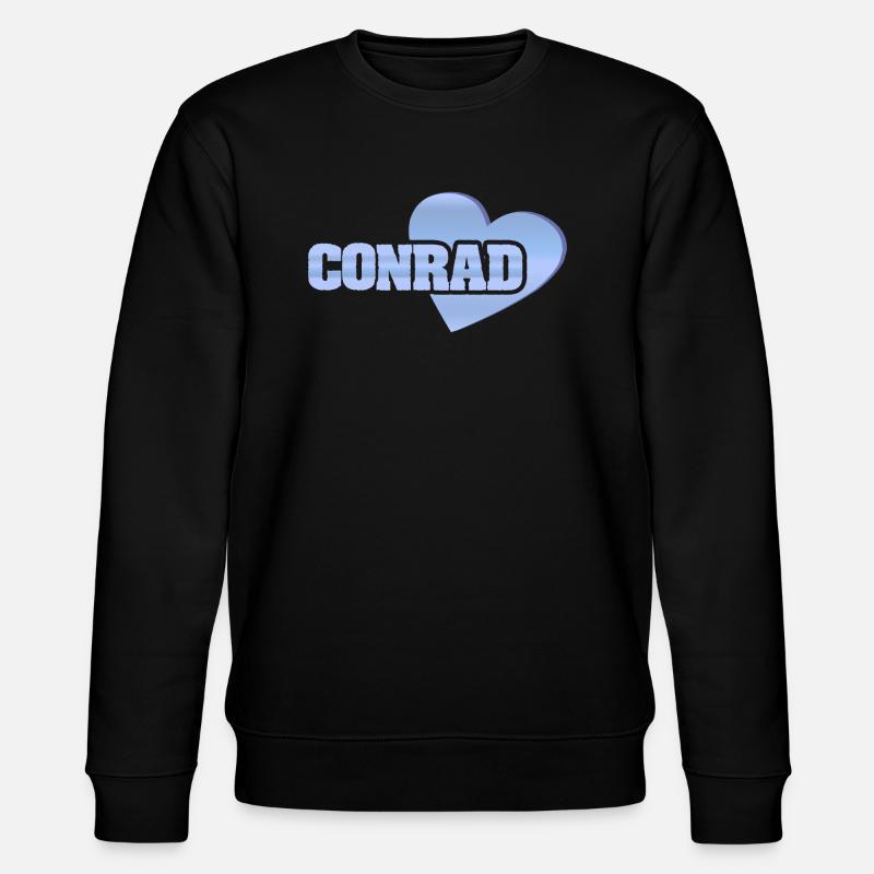 Gift for Conrad - Stanley/Stella CHANGER Unisex Organic Sweatshirt - black