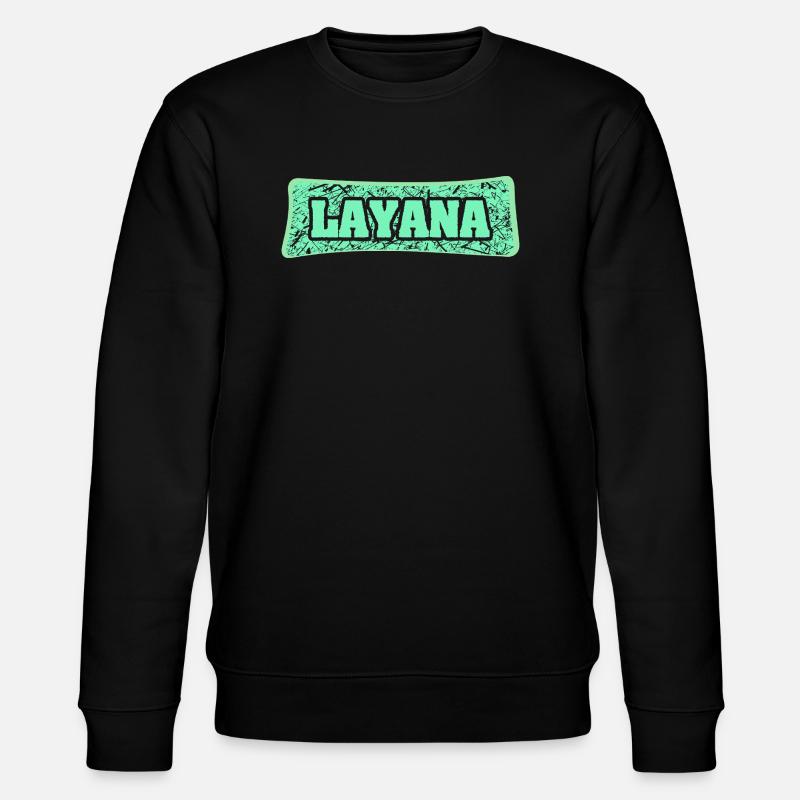 Layana comme nom de naissance - Sweat bio CHANGER Stanley/Stella Unisexe - noir