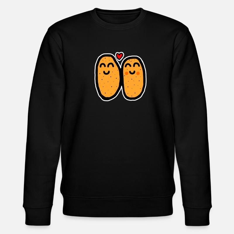 Deux pommes de terre - Sweat bio CHANGER Stanley/Stella Unisexe - noir