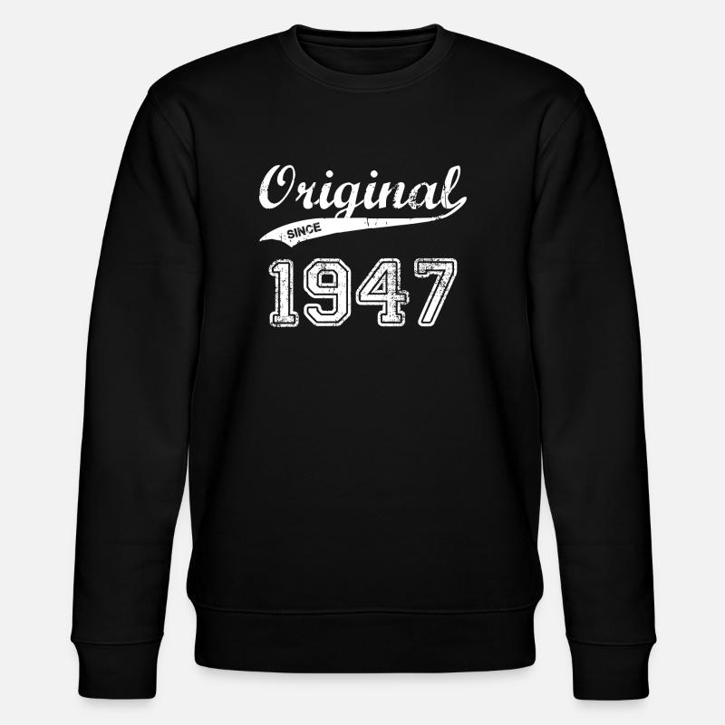 1947 - Stanley/Stella Unisex Bio-Sweatshirt CHANGER  - Schwarz