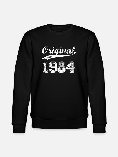 1984 - Stanley/Stella Unisex Bio-Sweatshirt CHANGER  - Schwarz