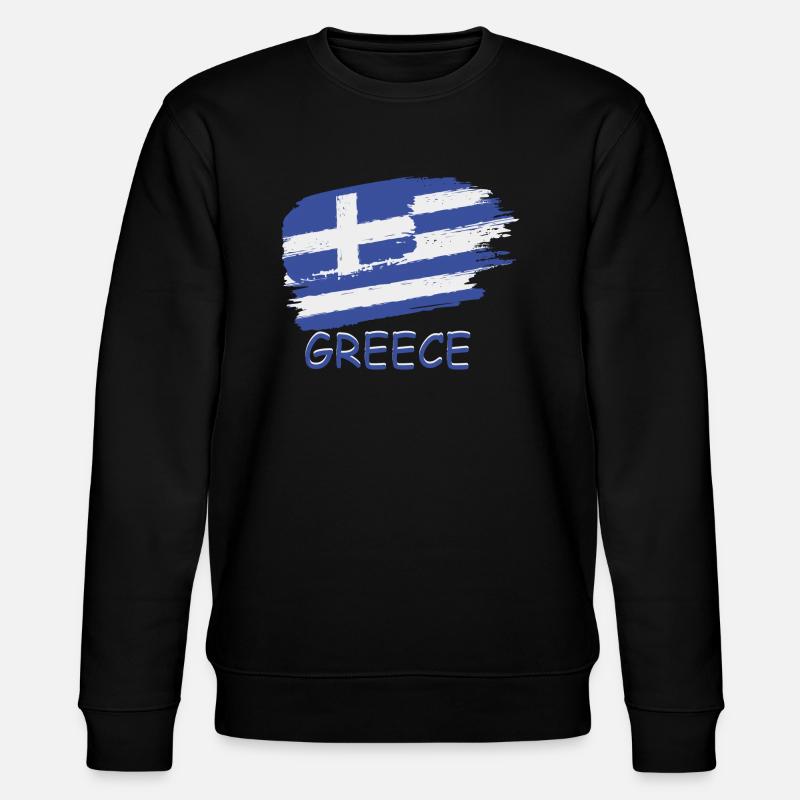 Drapeau de la Grèce - Sweat bio CHANGER Stanley/Stella Unisexe - noir