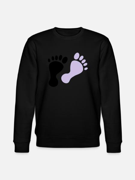 füße - Stanley/Stella Unisex Bio-Sweatshirt CHANGER - Schwarz
