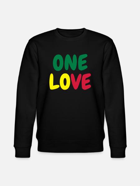 Cannabis / Haschich / Marijuana / Reggae / Rasta - Sweat bio CHANGER Stanley/Stella Unisexe - noir