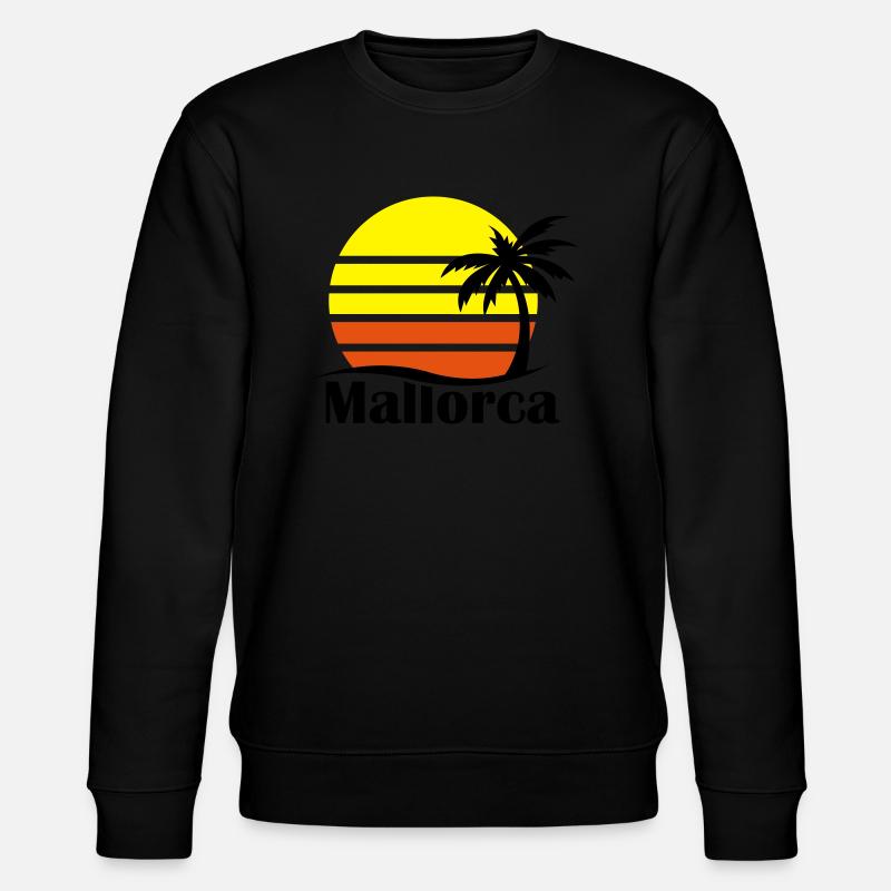 mallorca_02 - Stanley/Stella Unisex Bio-Sweatshirt CHANGER  - Schwarz