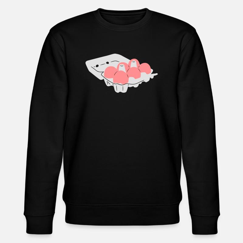 eier - Stanley/Stella Unisex Bio-Sweatshirt CHANGER  - Schwarz