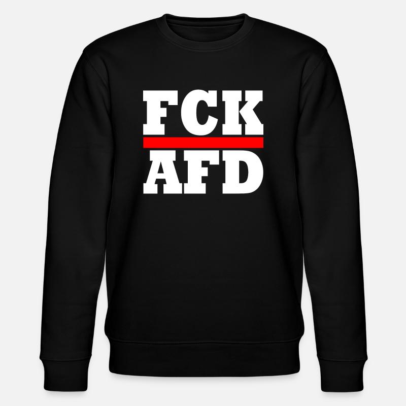 Fck afd - Sweat bio CHANGER Stanley/Stella Unisexe - noir