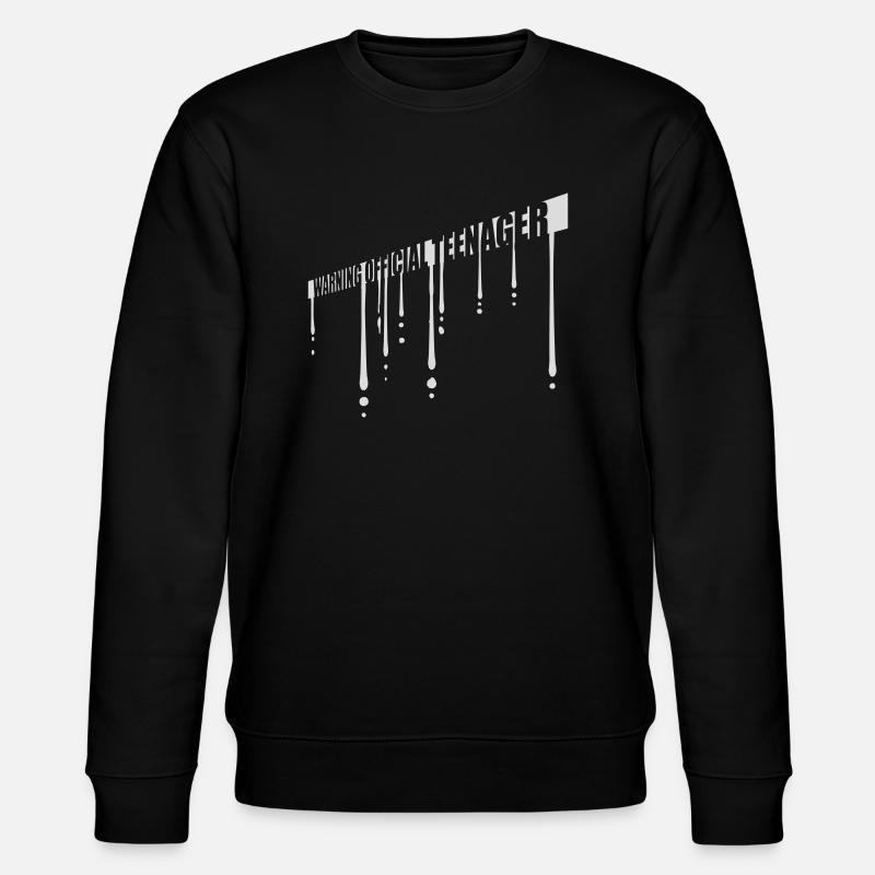avertissement citation officielle d’adolescent - Sweat bio CHANGER Stanley/Stella Unisexe - noir