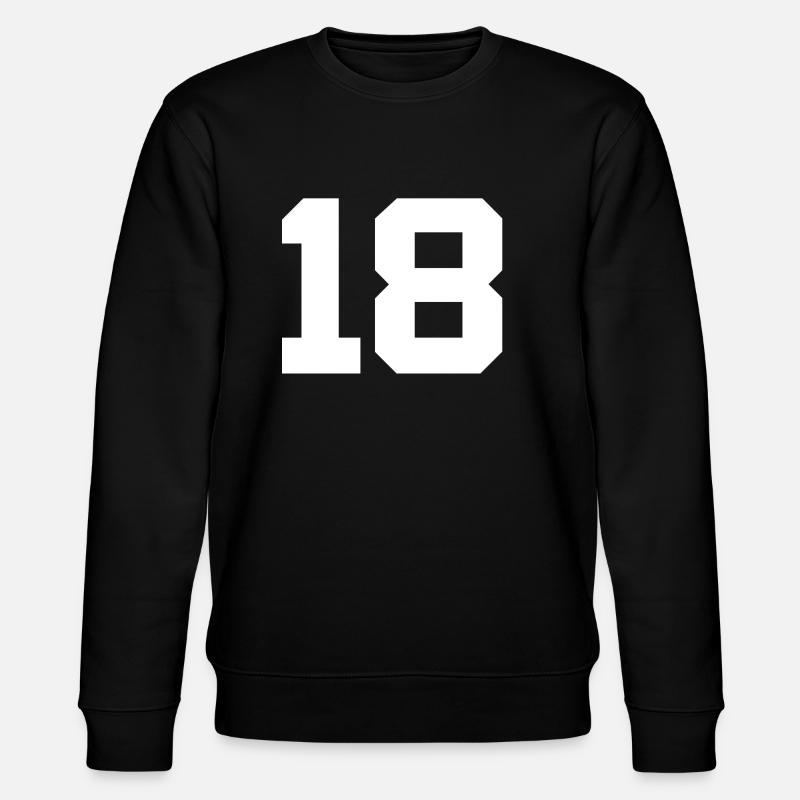 Anzahl 18 - Stanley/Stella Unisex Bio-Sweatshirt CHANGER - Schwarz