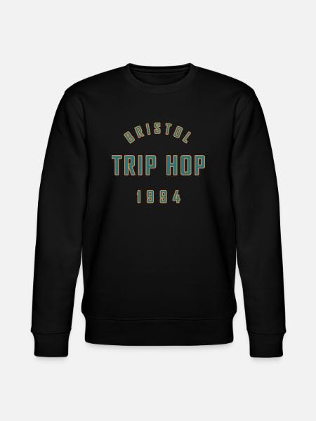 BRISTOL TRIP HOP 1994 - Stanley/Stella CHANGER Unisex Organic Sweatshirt - black