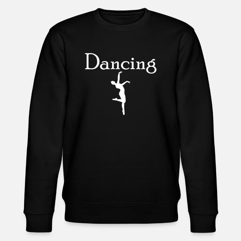 Dancing Dance Music - Stanley/Stella CHANGER Unisex Organic Sweatshirt - black