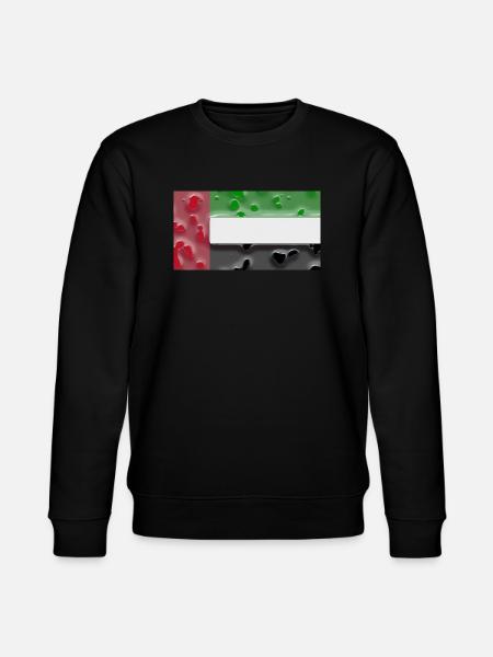 Gift for Emirates - Stanley/Stella CHANGER Unisex Organic Sweatshirt - black