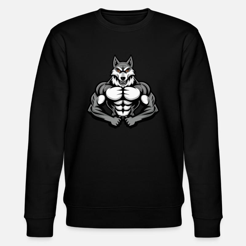 Entraînement des muscles du chat - Sweat bio CHANGER Stanley/Stella Unisexe - noir