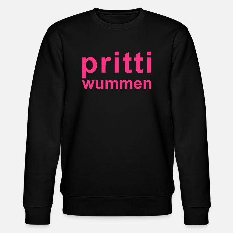 pritti wummen - Stanley/Stella Unisex Bio-Sweatshirt CHANGER  - Schwarz