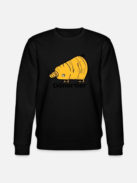 Dönertier - Stanley/Stella Unisex Bio-Sweatshirt CHANGER  - Schwarz