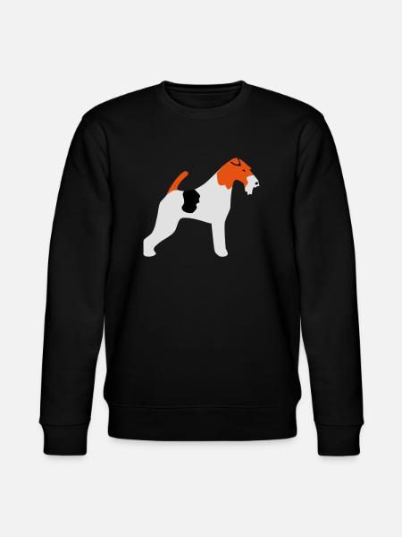 Fox Terrier - Stanley/Stella CHANGER Unisex Organic Sweatshirt - black