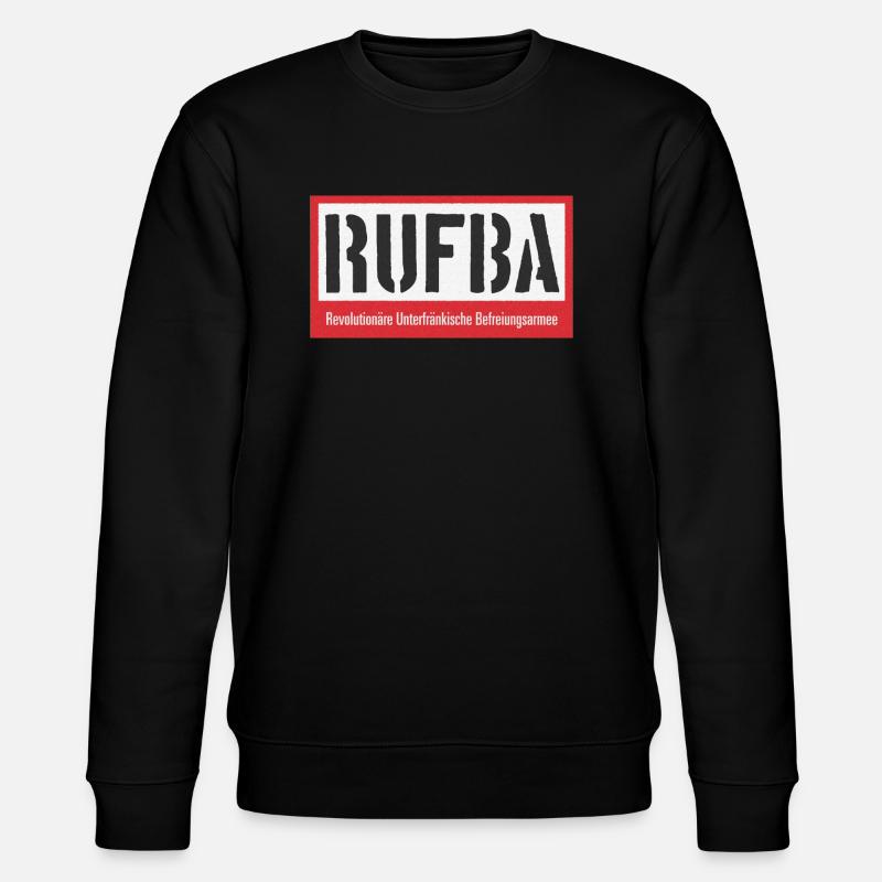 RUFBA - Stanley/Stella Unisex Bio-Sweatshirt CHANGER  - Schwarz