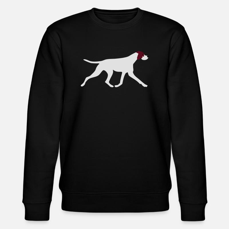 Pointer - Stanley/Stella Unisex Bio-Sweatshirt CHANGER  - Schwarz