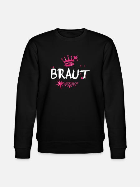 Braut - Stanley/Stella Unisex Bio-Sweatshirt CHANGER  - Schwarz