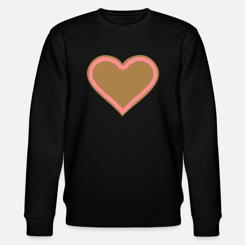 Lebkuchen - Stanley/Stella CHANGER Unisex Organic Sweatshirt - black