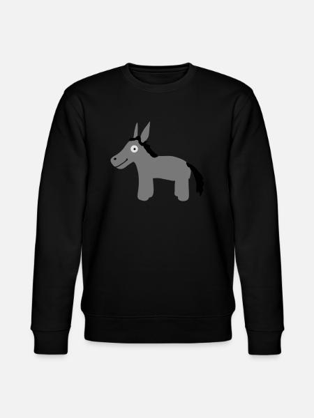 Donkey - Stanley/Stella CHANGER Unisex Organic Sweatshirt - black