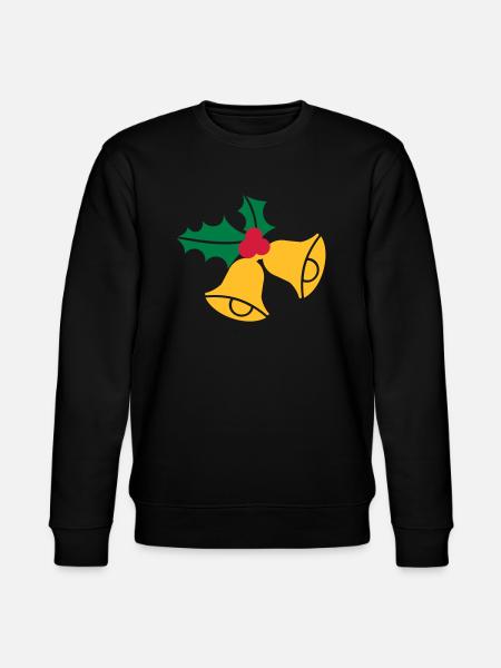 Bells Christmas - Stanley/Stella CHANGER Unisex Organic Sweatshirt - black