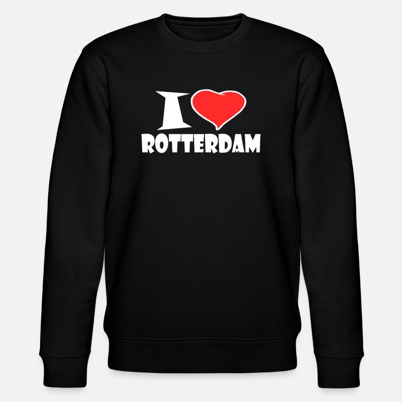 Rotterdam - Stanley/Stella CHANGER Unisex Organic Sweatshirt - black