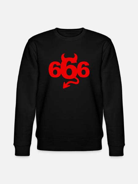 Devil 666 - Stanley/Stella CHANGER Unisex Organic Sweatshirt - black