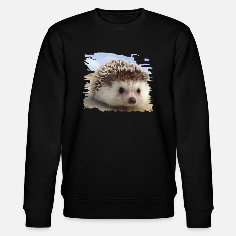 Hérisson - Sweat bio CHANGER Stanley/Stella Unisexe - noir