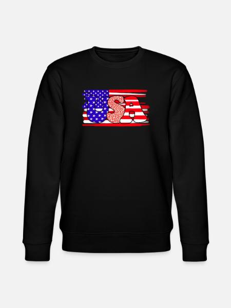 USA - Stanley/Stella CHANGER Unisex Organic Sweatshirt - black