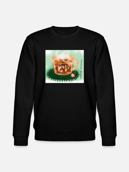 Tea break - Stanley/Stella CHANGER Unisex Organic Sweatshirt - black