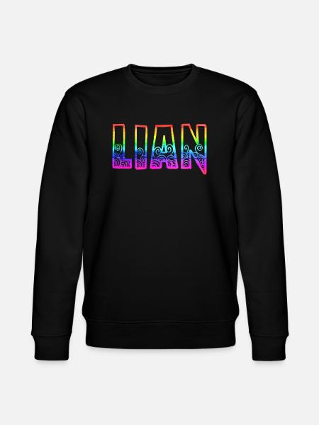 lian rs rainbow - Stanley/Stella CHANGER Unisex Organic Sweatshirt - black