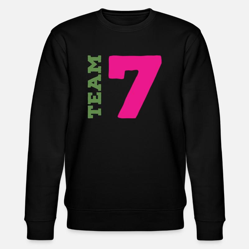 TEAM 7 - Stanley/Stella Unisex Bio-Sweatshirt CHANGER  - Schwarz