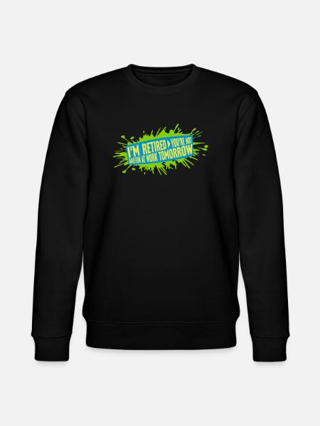 have fun at work - Stanley/Stella CHANGER Unisex Organic Sweatshirt - black