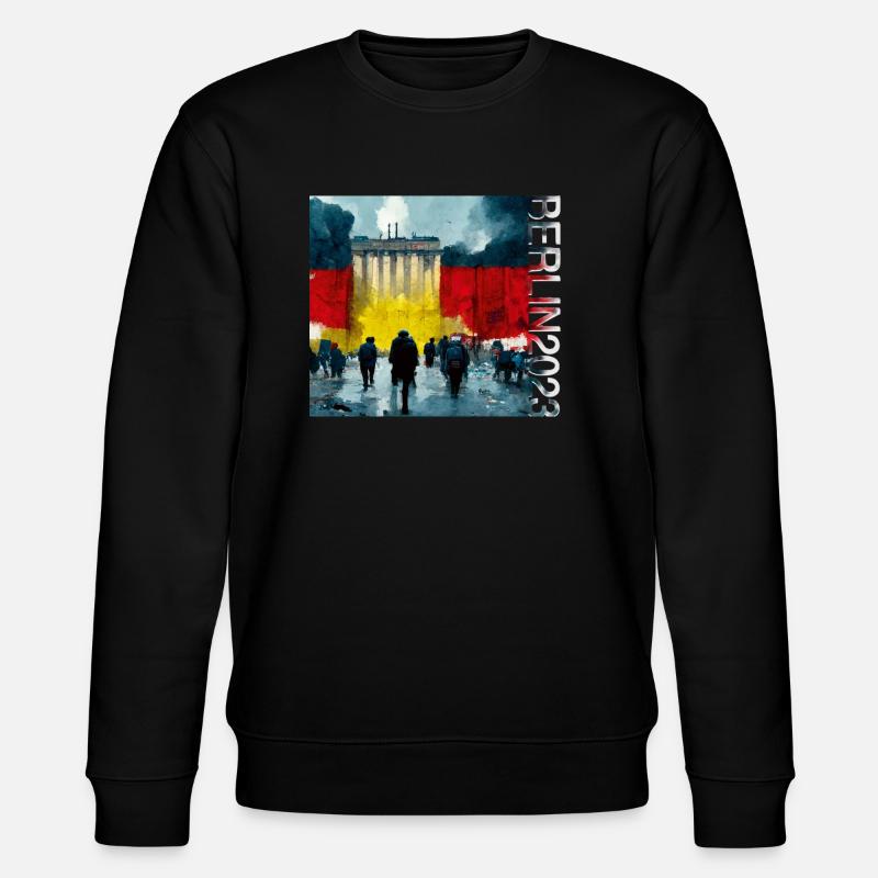 Berlin's new Mitte 192 - Stanley/Stella CHANGER Unisex Organic Sweatshirt - black