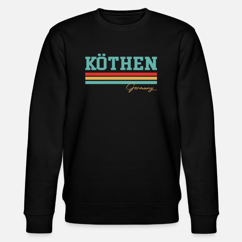 Köthen, Germany, Saxony - Stanley/Stella CHANGER Unisex Organic Sweatshirt - black