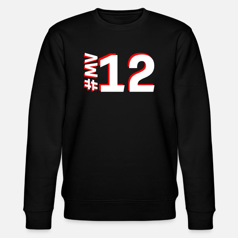 MV12 - Stanley/Stella CHANGER Unisex Organic Sweatshirt - black