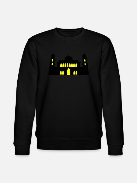 mosque silhouette - Stanley/Stella CHANGER Unisex Organic Sweatshirt - black