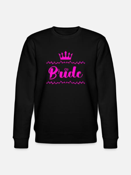 bride - Stanley/Stella CHANGER Unisex Organic Sweatshirt - black