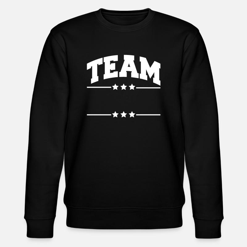 Équipe - Votre nom - Sweat bio CHANGER Stanley/Stella Unisexe - noir