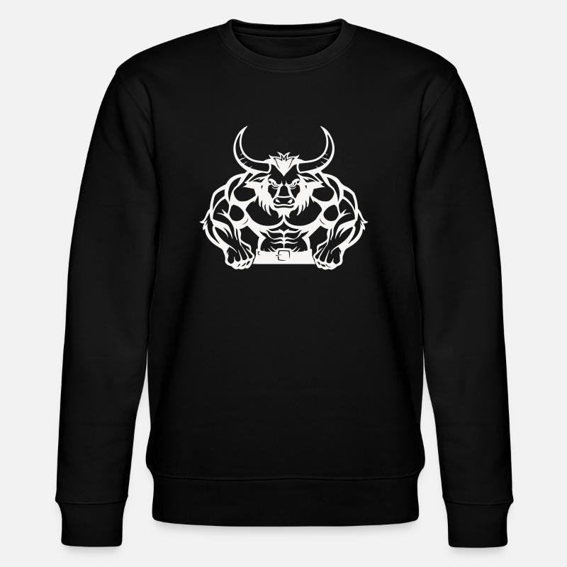 Bête taureau - Sweat bio CHANGER Stanley/Stella Unisexe - noir