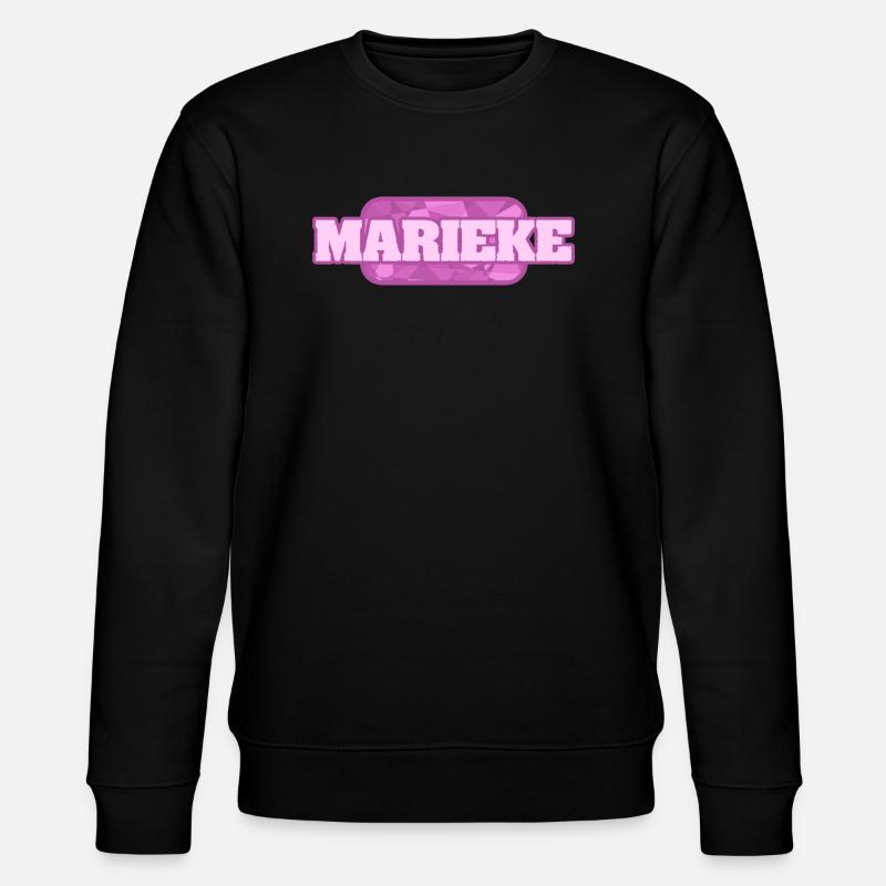 Gift for Marieke - Stanley/Stella CHANGER Unisex Organic Sweatshirt - black