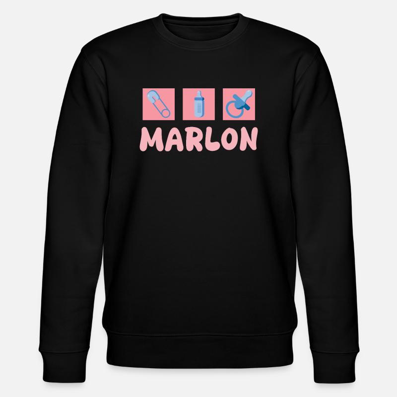 Sucette Marlon - Sweat bio CHANGER Stanley/Stella Unisexe - noir