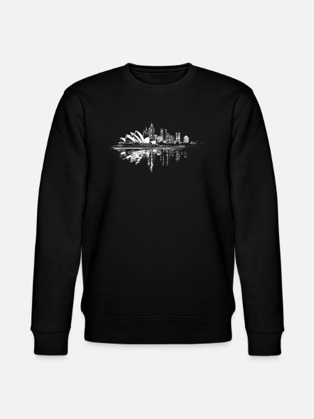 Sidney Skyline - Stanley/Stella CHANGER Unisex Organic Sweatshirt - black