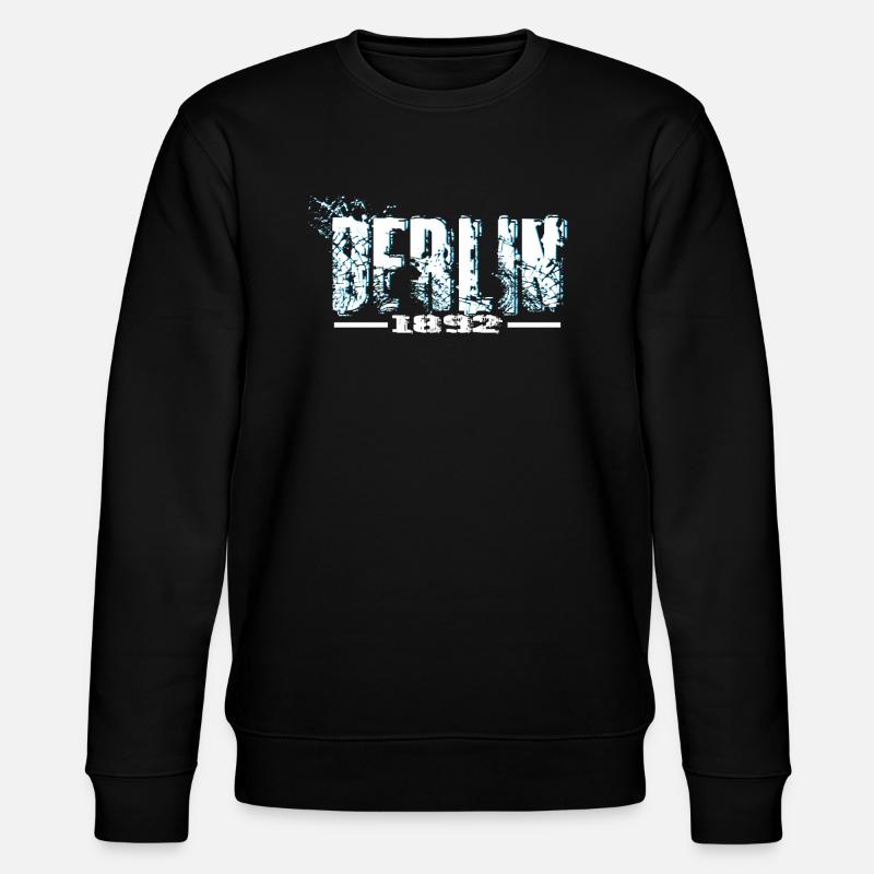Berlin - Sweat bio CHANGER Stanley/Stella Unisexe - noir