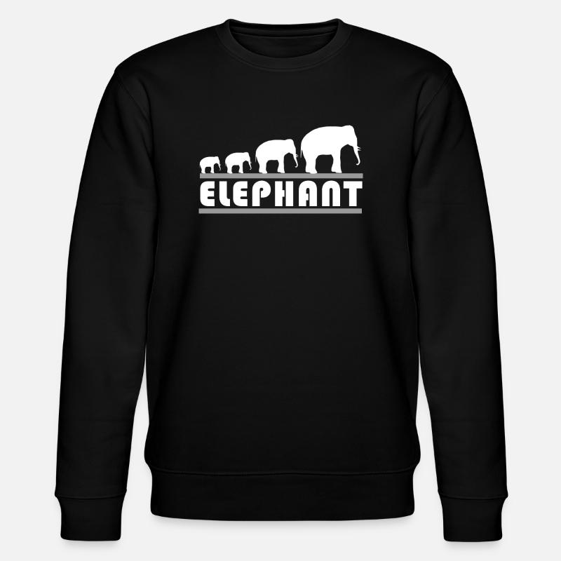 elephant1 - Sweat bio CHANGER Stanley/Stella Unisexe - noir