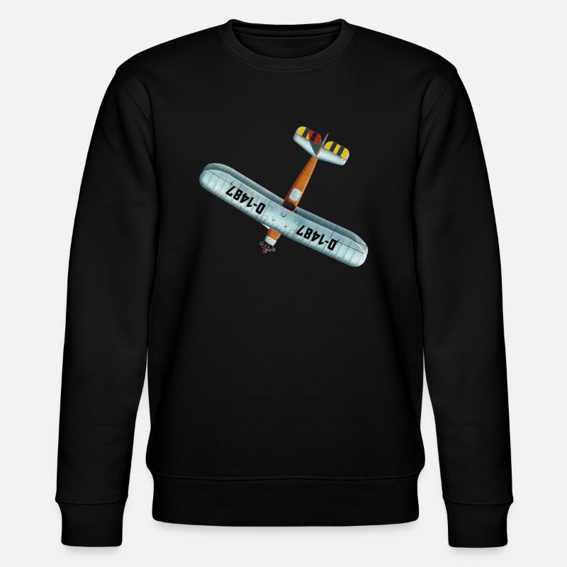 Udet Flieger 02 - Stanley/Stella CHANGER Unisex Organic Sweatshirt - black
